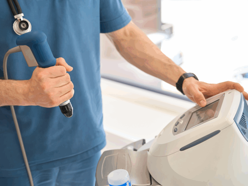 shockwave therapy for tendon and muscle pain