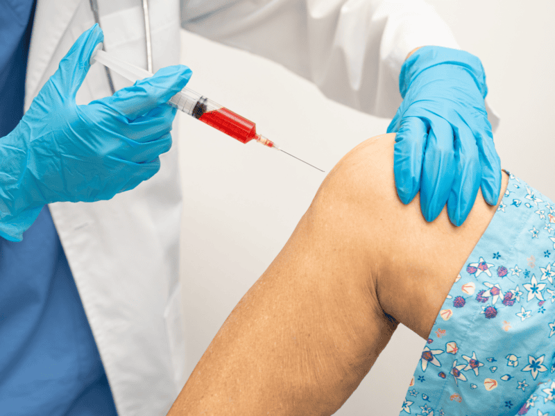 PRP therapy vs BMAC for knee pain